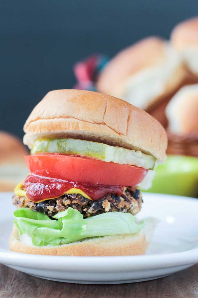 Black Bean Salsa Burgers