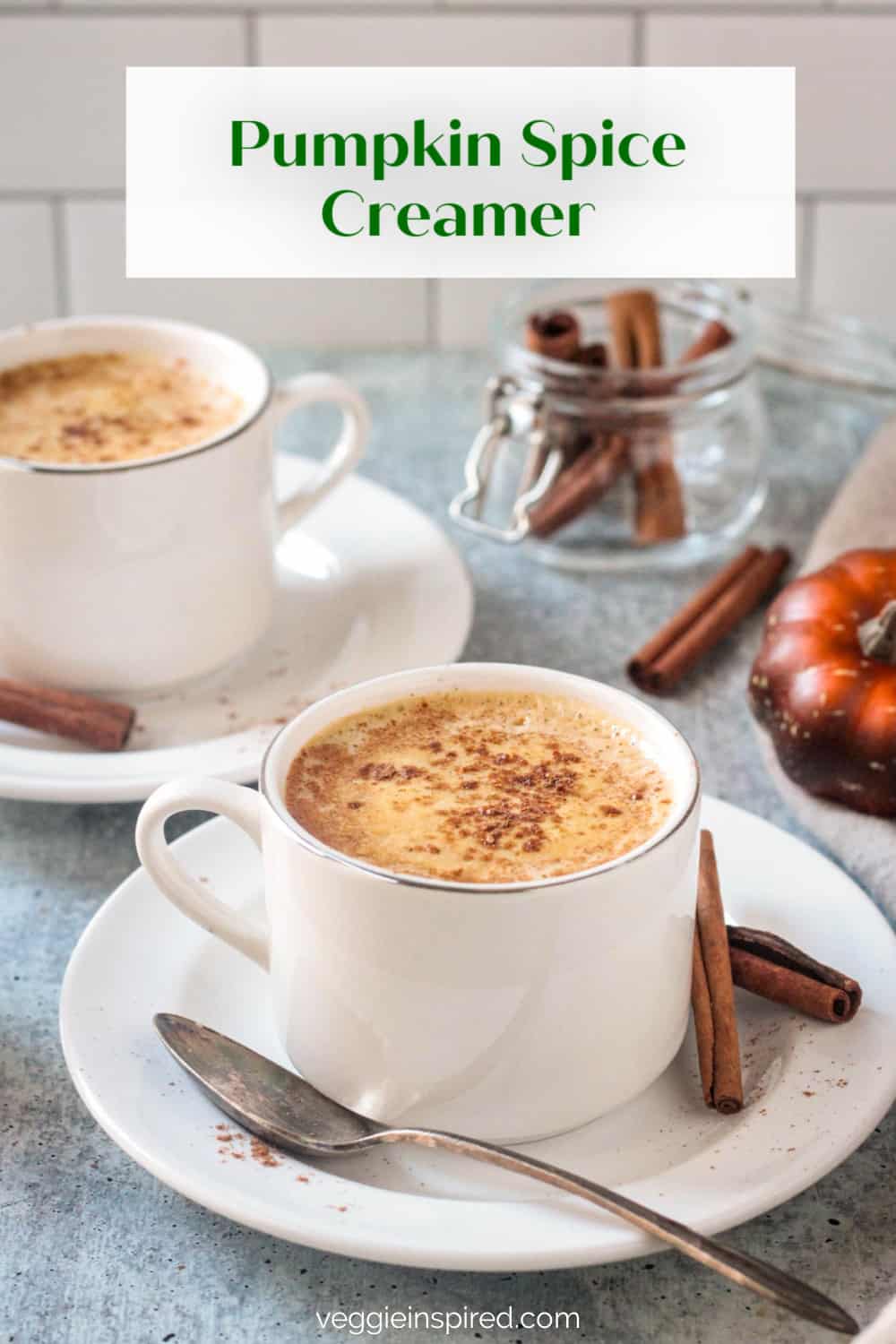 Dairy Free Pumpkin Spice Creamer Veggie Inspired