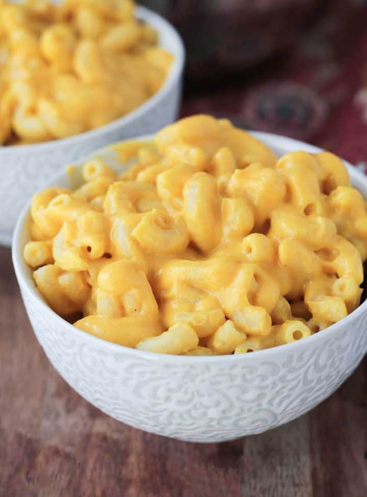 Butternut Squash Mac and Cheese (soy free, gluten free, vegan)