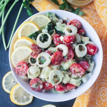 Hearts of Palm Salad (Gluten Free, Vegan) ~ Veggie Inspired