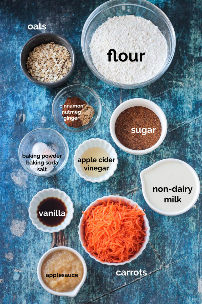 Vegan Carrot Muffins Veggie Inspired