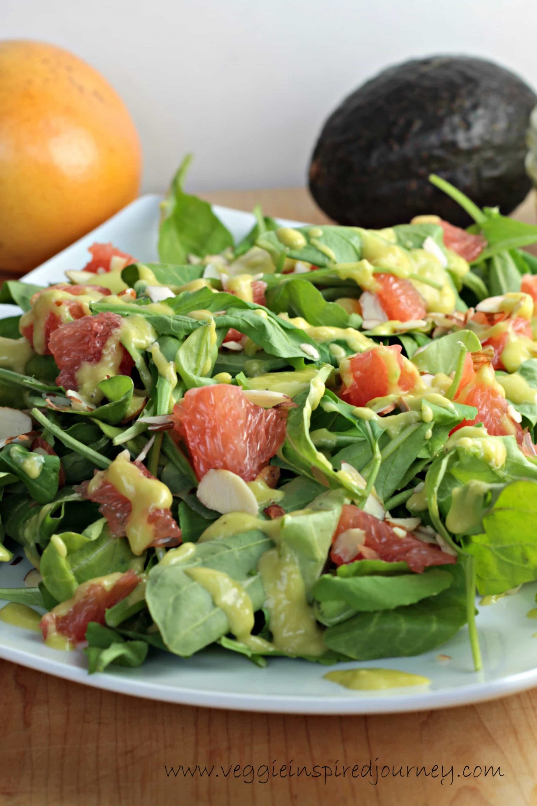 Arugula & Grapefruit Winter Salad 