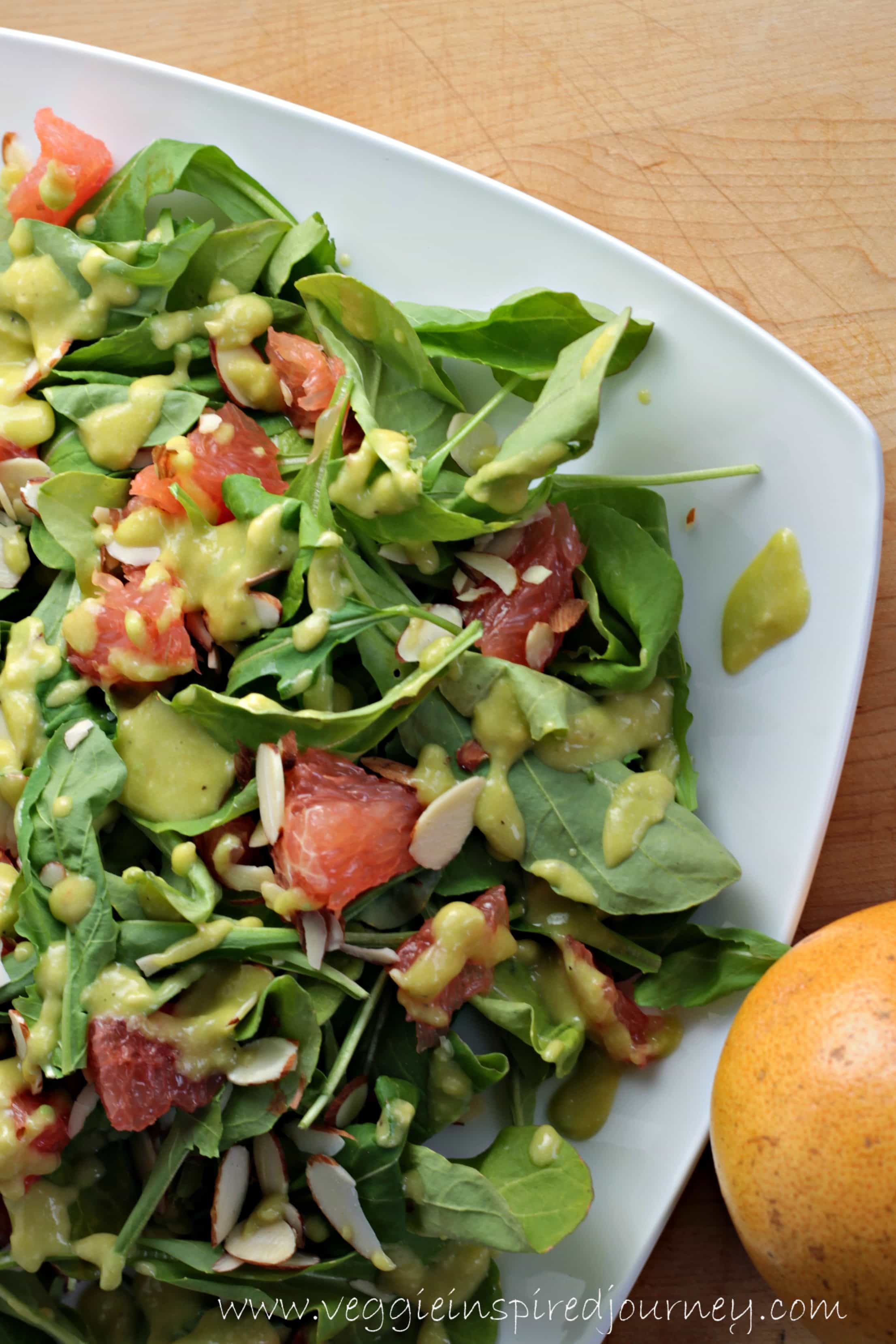 Arugula & Grapefruit Winter Salad 