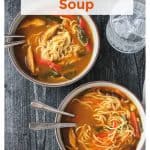 Ramen Noodle Soup image for Pinterest