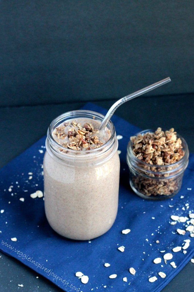 Oatmeal Cinnamon Smoothie (Dairy Free, Vegan!) Veggie Inspired