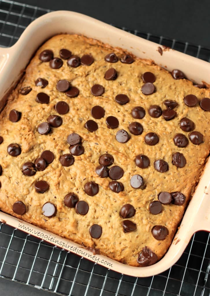 Chocolate Chip Quinoa Snack Cake - Veggie Inspired