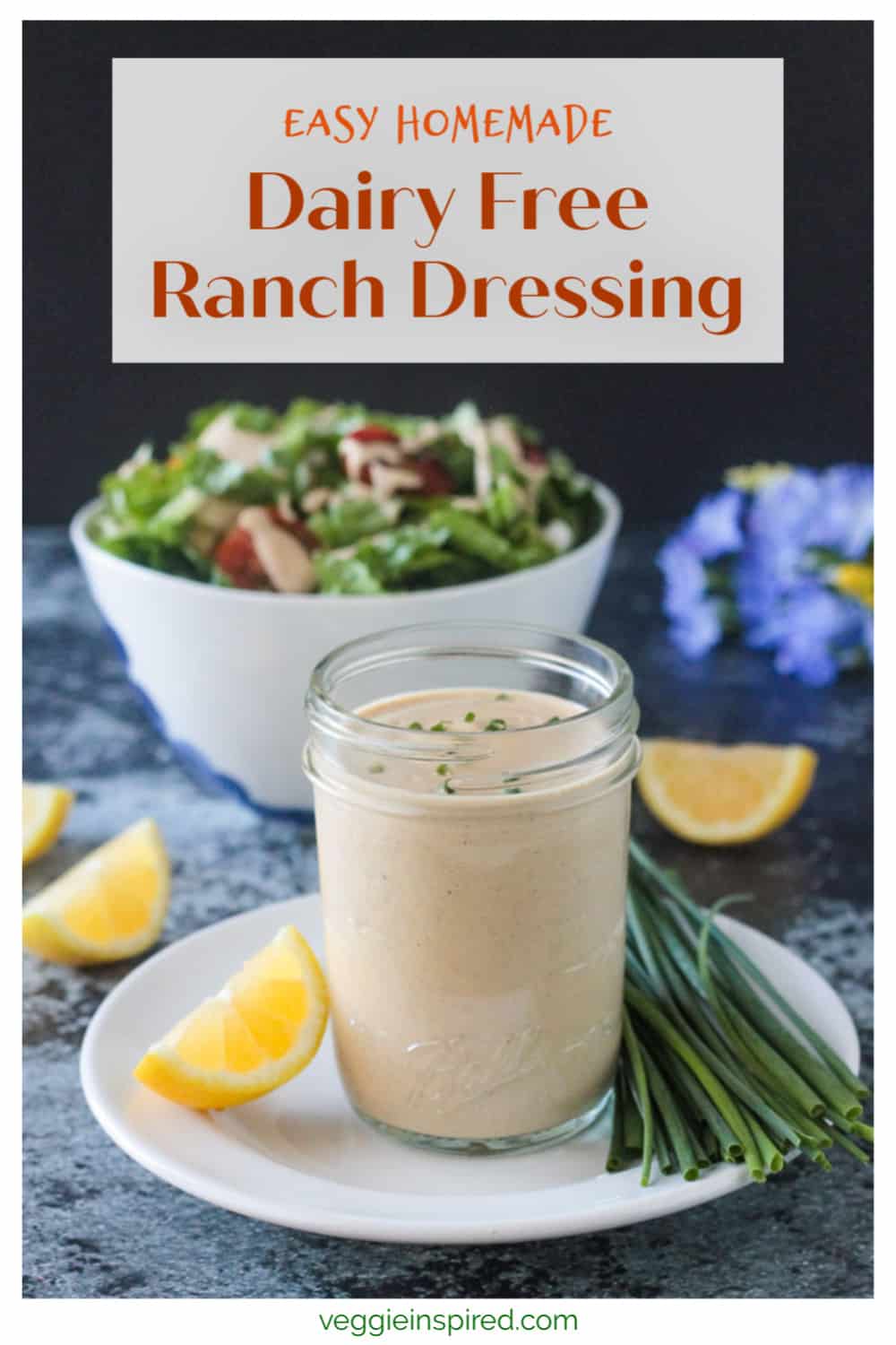 Southwest Vegan Ranch Dressing Veggie Inspired