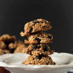 stack of 4 rustic cookies