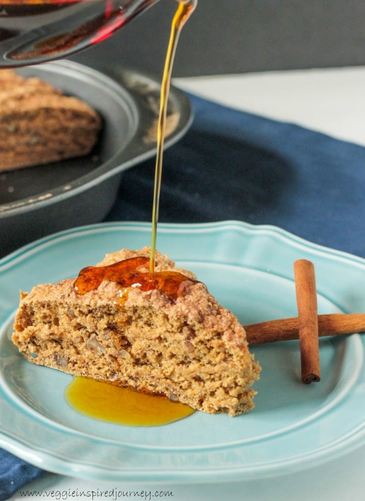 Maple Pecan Cinnamon Scones