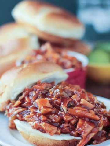 Cook the Pantry BBQ Jackfruit Sandwiches