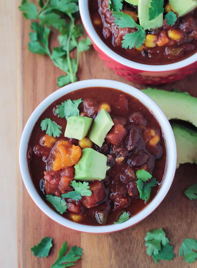 Black Bean Butternut Squash Chili