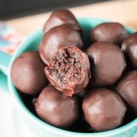 Cherry Chocolate Truffles