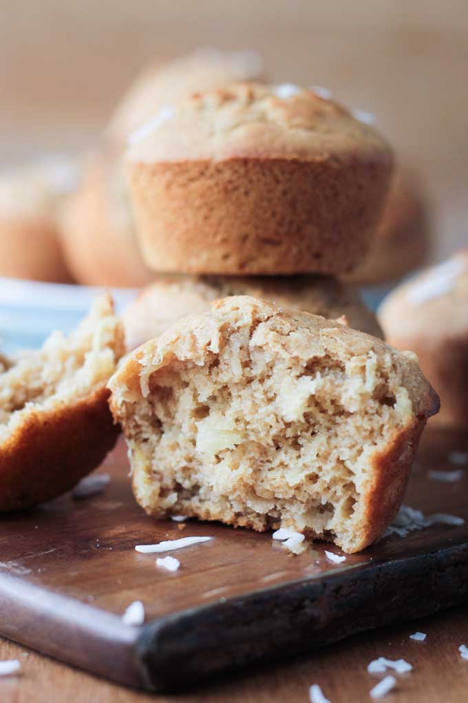 Pineapple Coconut Muffins