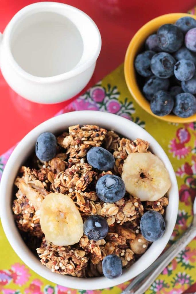 Banana Bread Granola (OilFree) Veggie Inspired