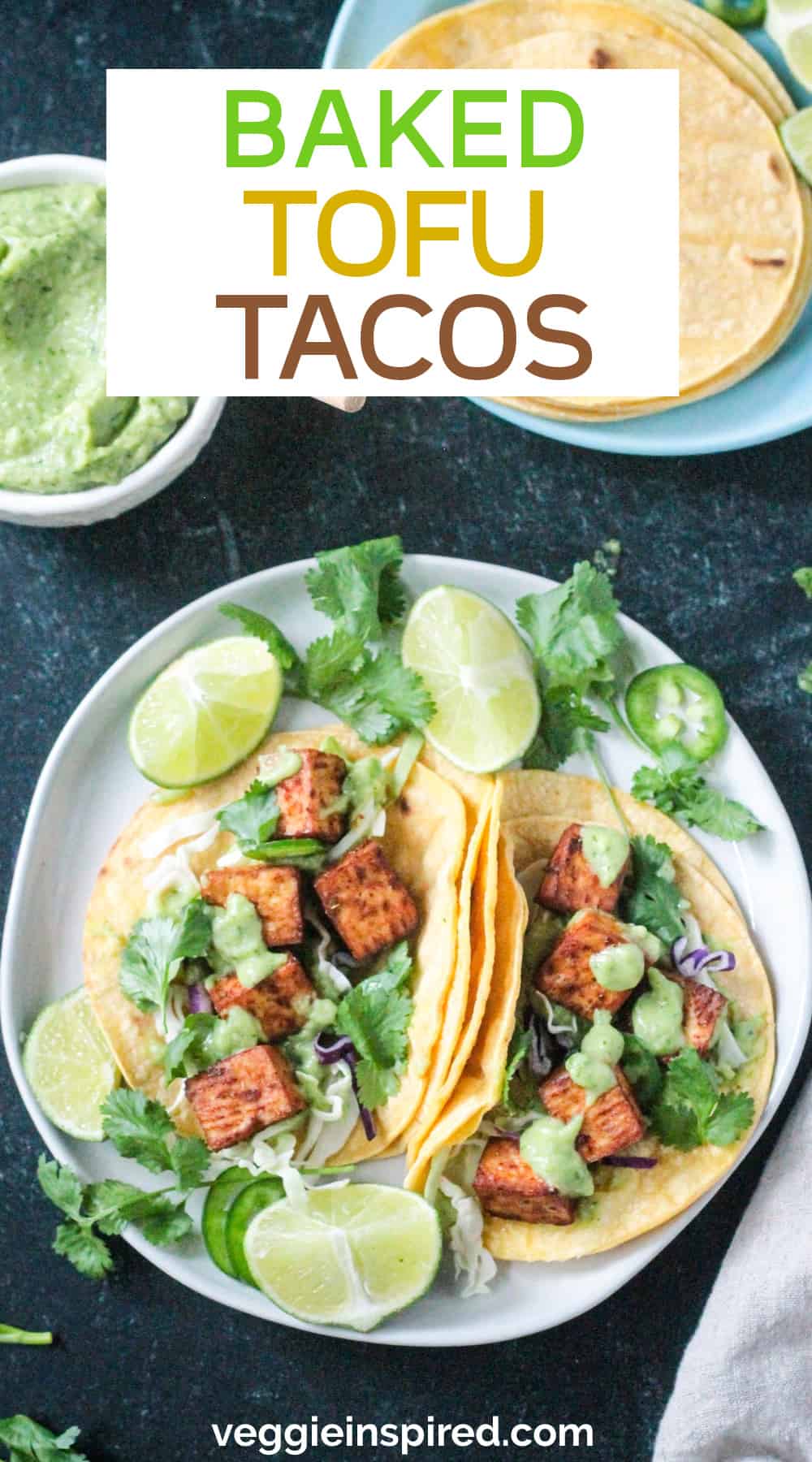 Baked Tofu Tacos Veggie Inspired