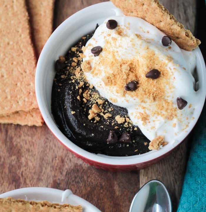 S'mores Pudding Bowl from Jackie Sobon's Vegan Bowl Attack