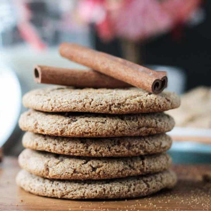 Vegan Cinnamon Cookies (Gluten Free, Oil Free) Veggie Inspired