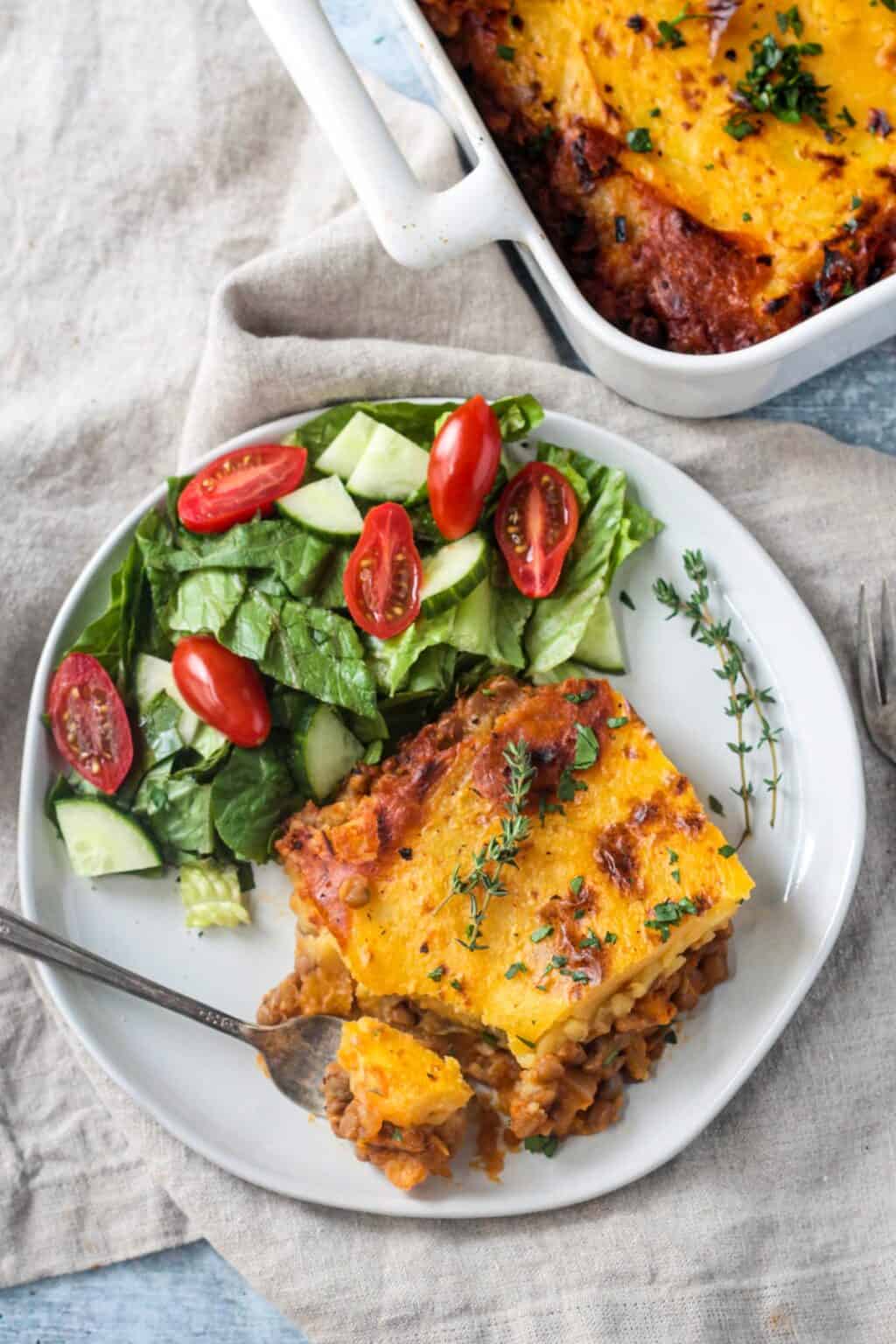 Vegan Lentil Shepherd's Pie Veggie Inspired