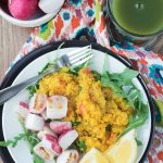 Quinoa Power Breakfast w/ Roasted Radishes