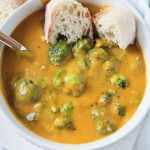 Vegan Broccoli Cheese Soup