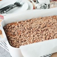 Vegan Cinnamon Coffee Cake