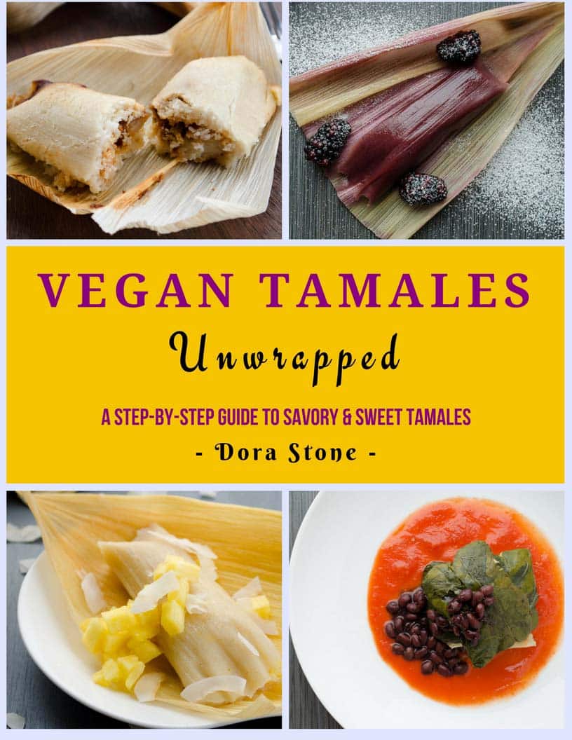 Vegan Tamales Unwrapped Cookbook Cover