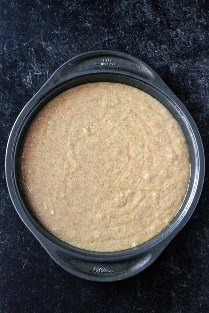 Sweet Vanilla Cornbread Cake Veggie Inspired