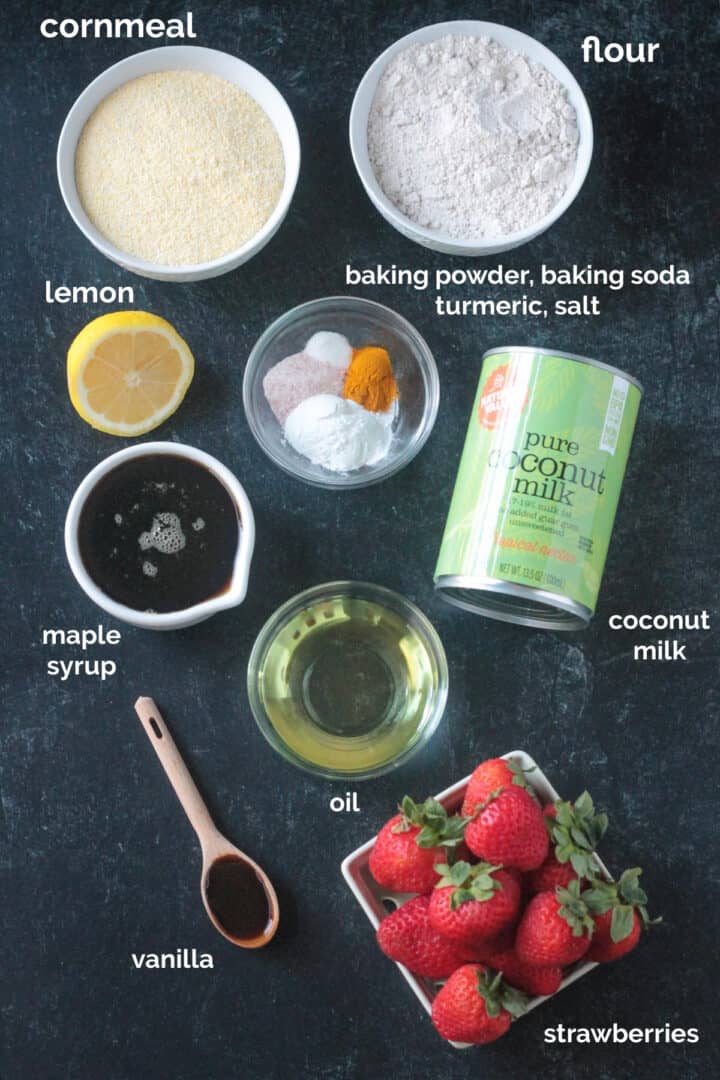 Sweet Vanilla Cornbread Cake Veggie Inspired