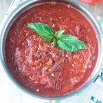 Spicy Marinara Sauce - quick and easy, ready in just 30 minutes!