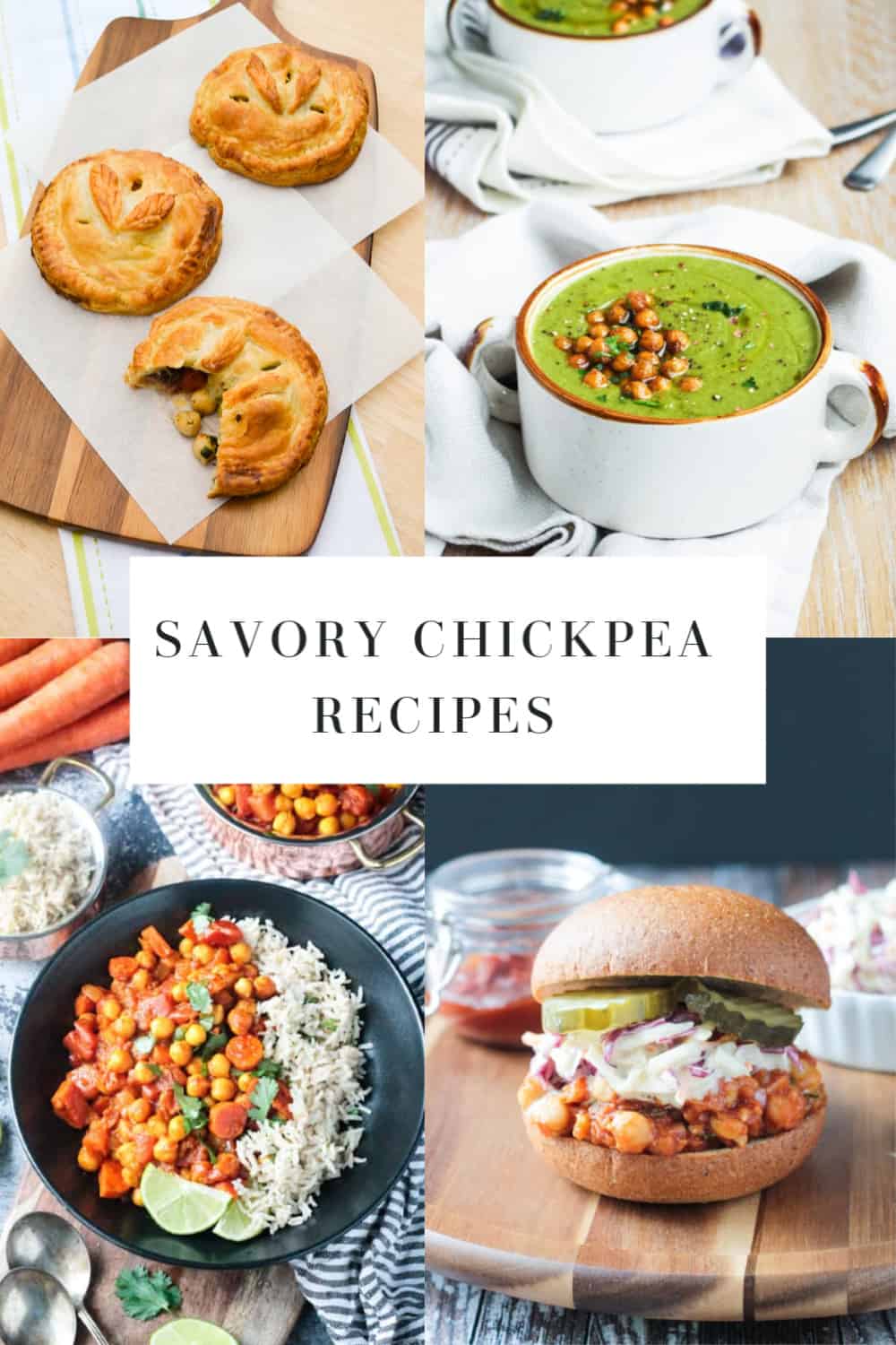 Savory Vegan Chickpea Recipes that aren't Hummus