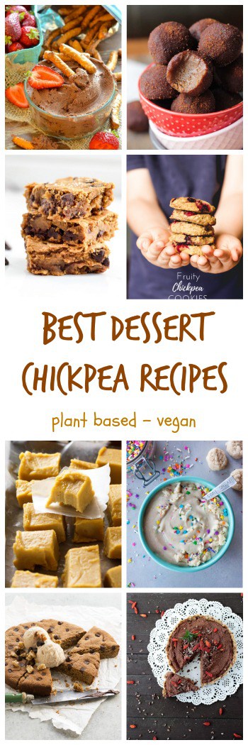 18 Sweet Chickpea Recipes (Vegan Desserts!) ~ Veggie Inspired