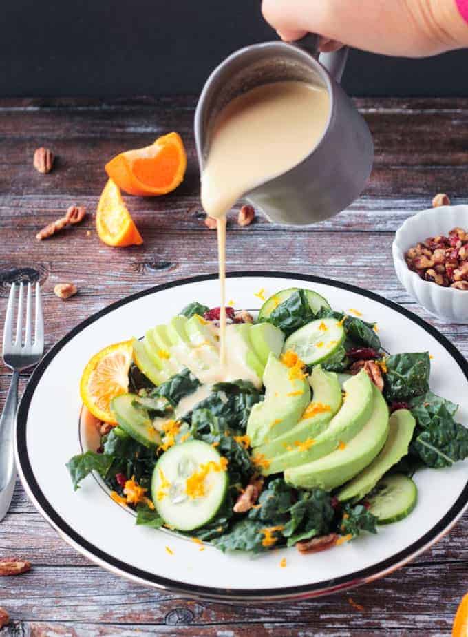 Citrus Tahini Dressing Oil Free Dairy Free Veggie Inspired