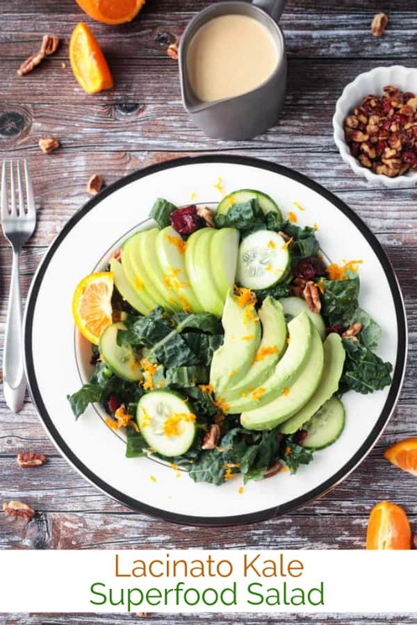 Lacinato Kale Superfood Salad Veggie Inspired