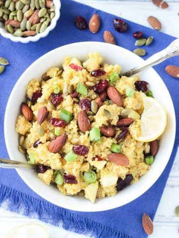 Bowl of Curry Quinoa Salad