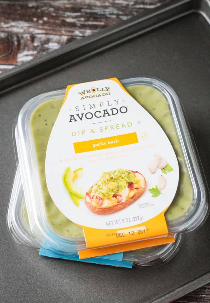 Wholly Simply Avocado Dip in package.