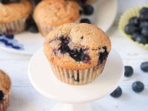 Vegan Blueberry Muffins From Fuss Free Vegan Veggie Inspired