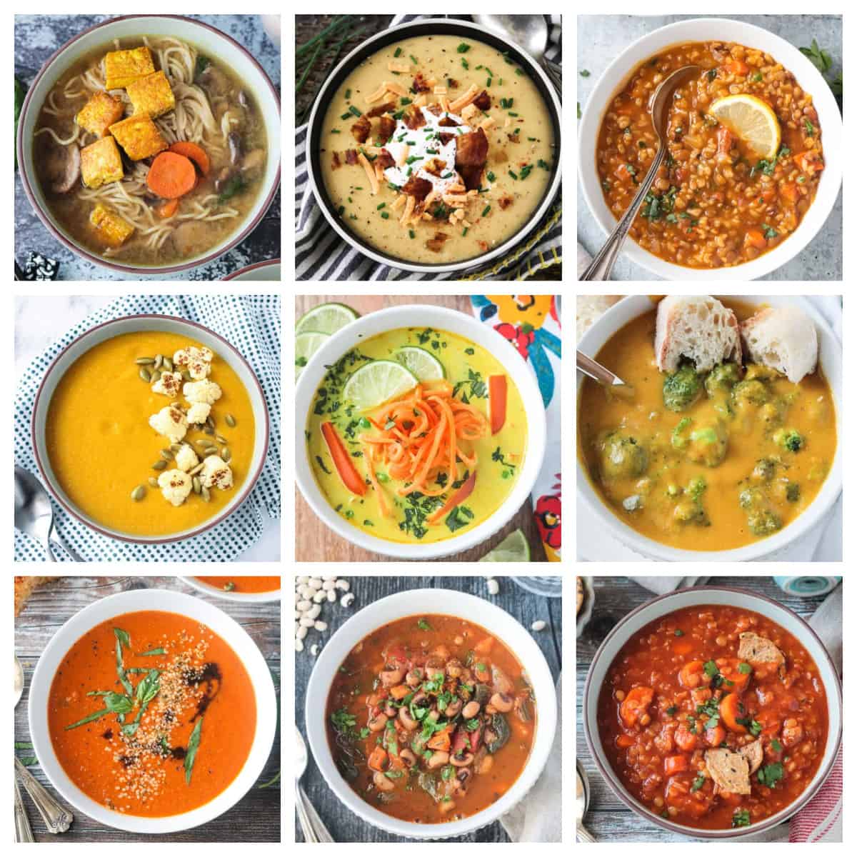 Vegan Soup Recipes to Warm You Up This Winter ~ Veggie Inspired