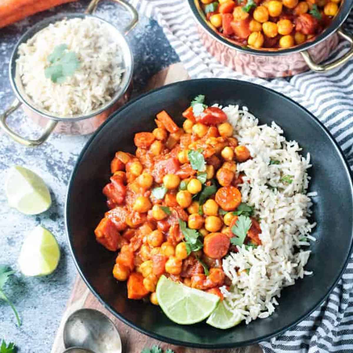 Spiced Chickpea Stew (Gluten Free) ~ Veggie Inspired