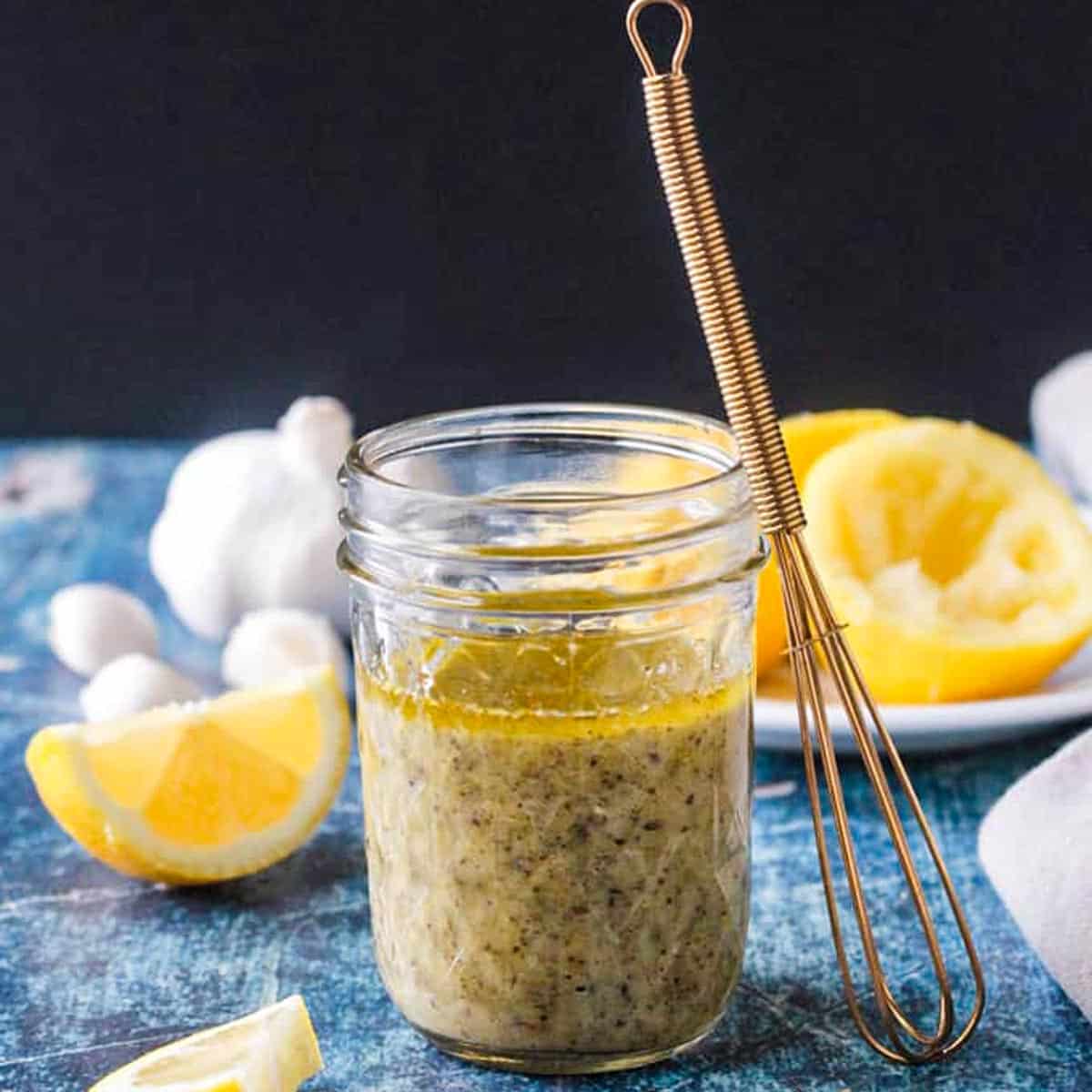 Homemade Lemon Vinaigrette Dressing ~ Veggie Inspired