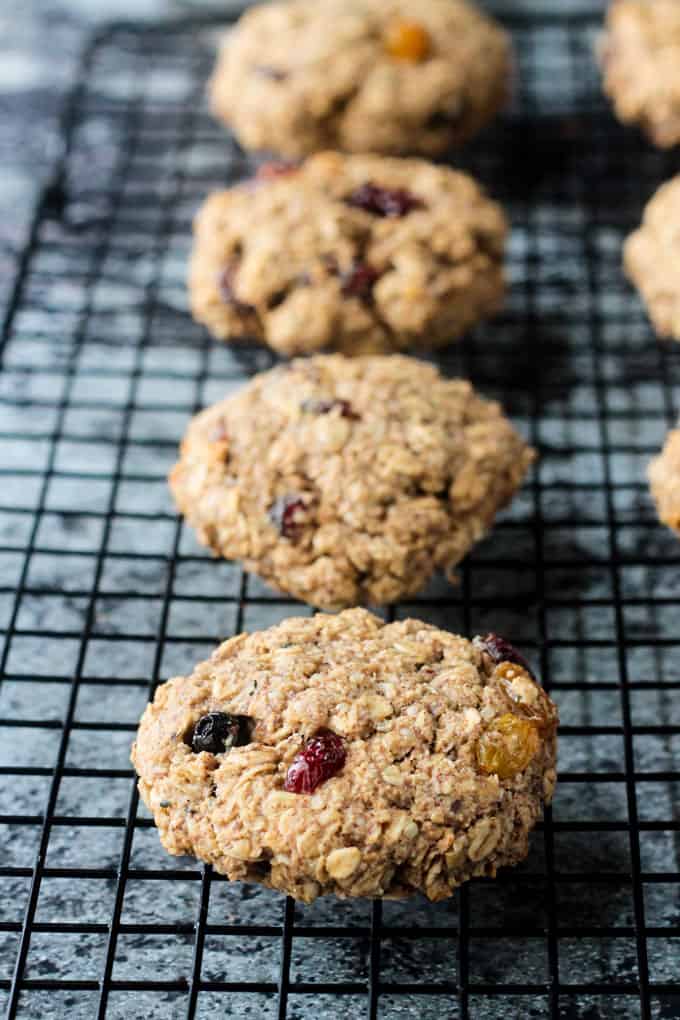 Oatmeal Breakfast Cookies (Gluten Free) ~ Veggie Inspired