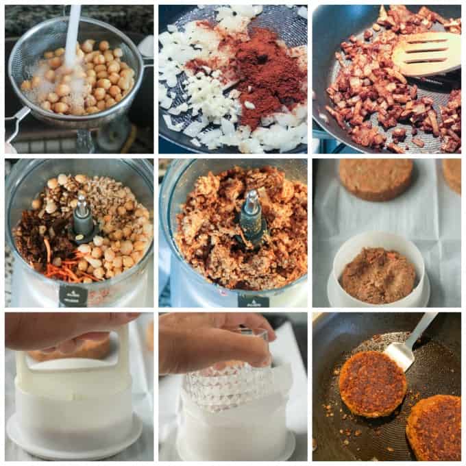 Step by step photos of how to make the recipe.