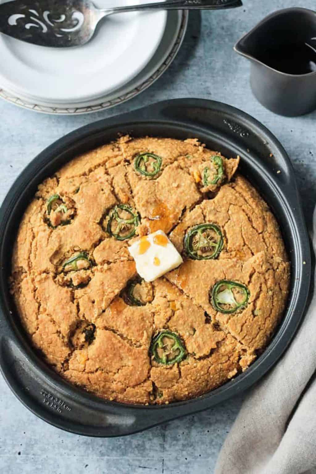 Easy Vegan Jalapeño Cornbread Recipe (Gluten Free) Veggie Inspired