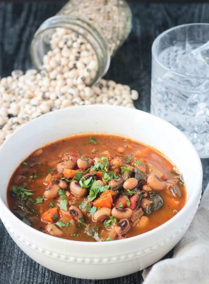 Black Eyed Pea Soup (Vegan, Gluten Free) Veggie Inspired