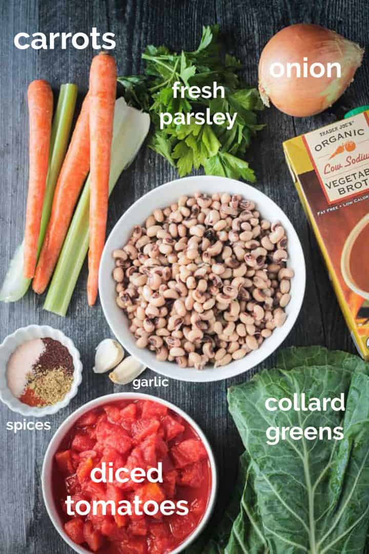 Black Eyed Pea Soup (Vegan, Gluten Free) Veggie Inspired