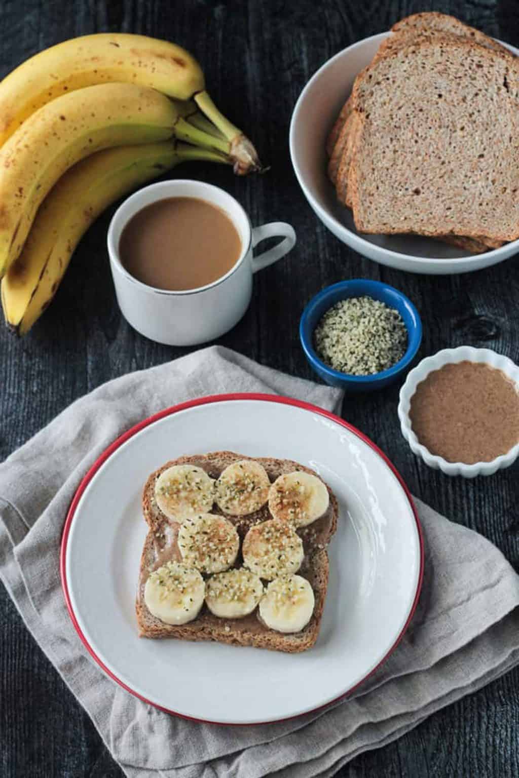 Healthy Vegan Breakfast Toast (Gluten Free option) Veggie Inspired