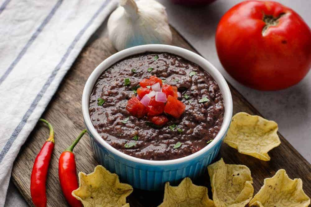 black bean dip