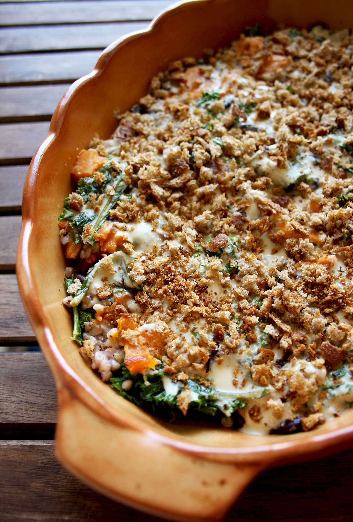 black bean sweet potato casserole