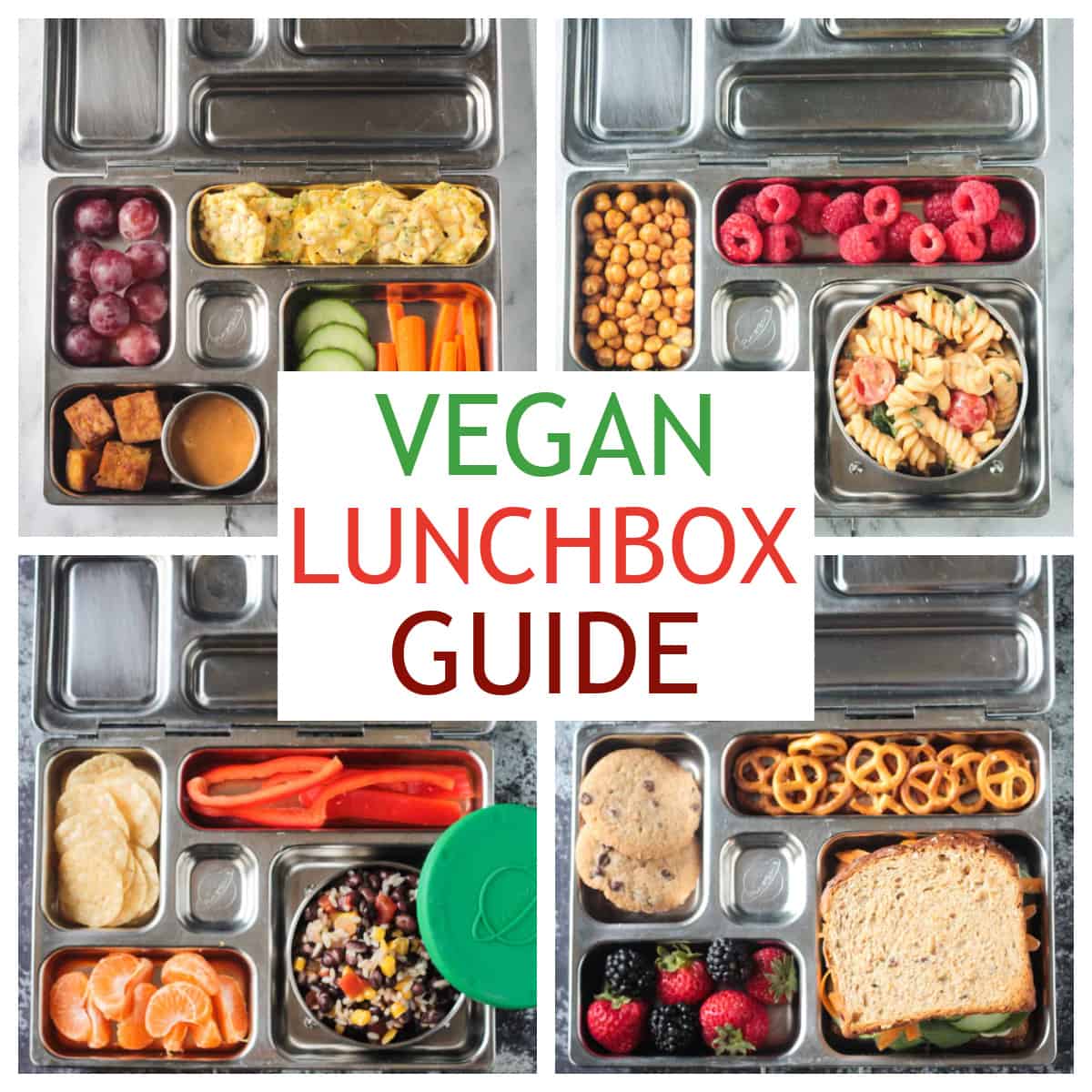 Easy Bento Box Lunch Ideas for Kids – Pescatarian & Vegetarian 