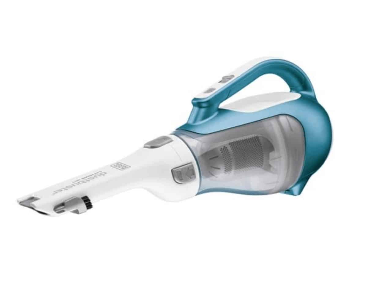 Black and Decker cordless dust buster.