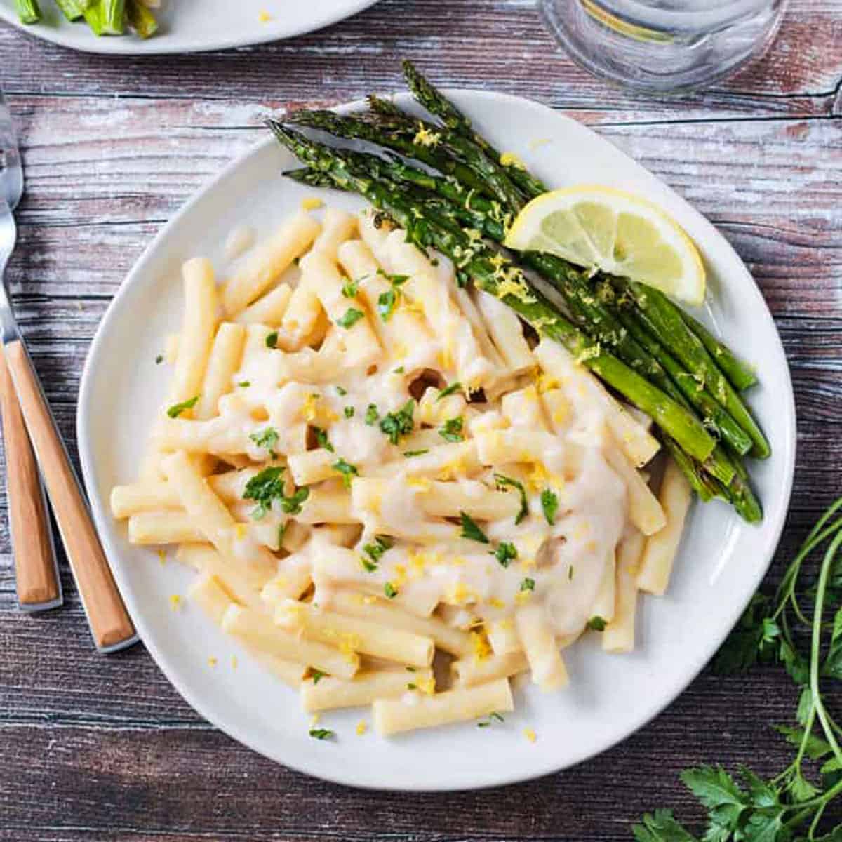 Creamy Nut-Free White Sauce Pasta 